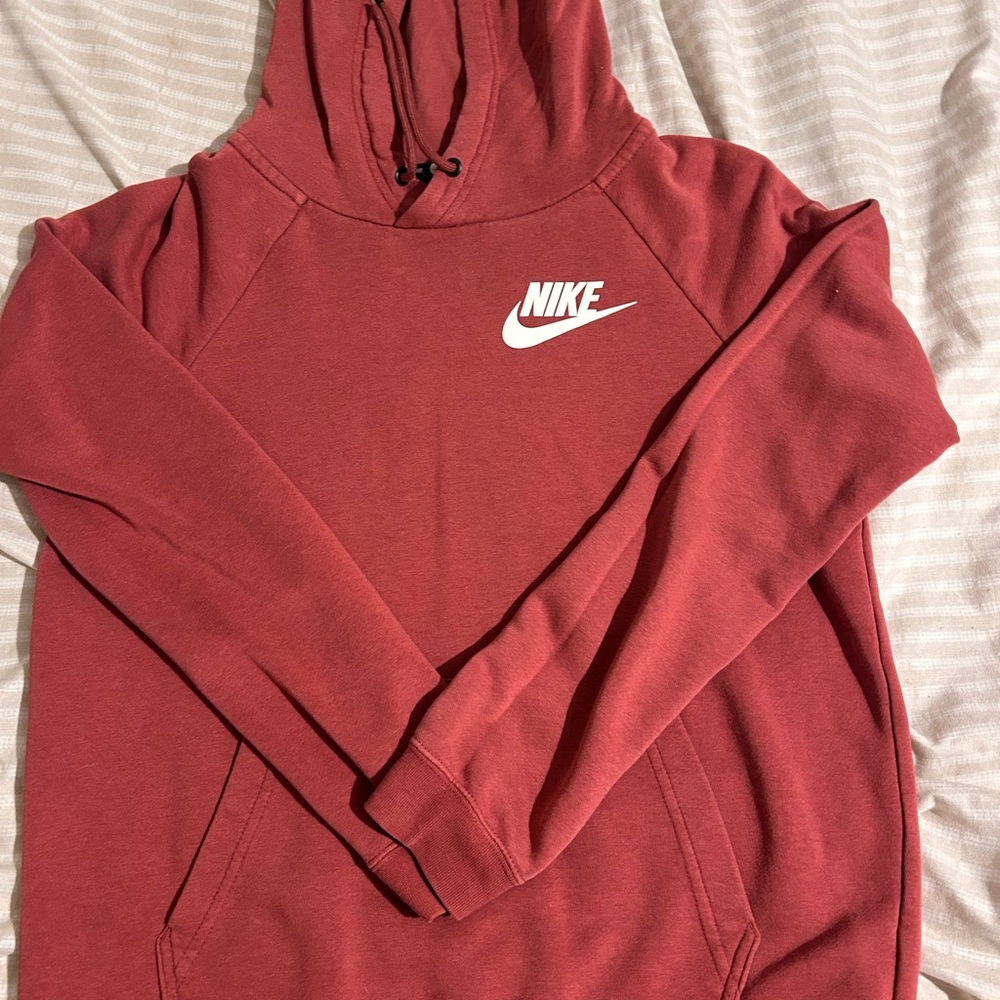 Nike Men's Brick Red Hoodie